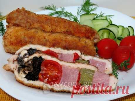 Фаршированный шашлычок Капучино