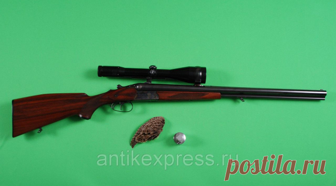Старинное ружье SIMSON 12/70 7х65R 
Комбинашка 1978 года, 12/70 7х65 R под рантовый европейский патрон, крепкий рабочий тройник – ГДР-овский SIMSON в комплекте c оптикой ZEIZZ 2,5х10 52-я труба, сумерки не страшны. L стволов 630, сверловка 18,4 , сужения правый 0,9, левый 1,1 , указатели взвода, щиток с подъемом под нарезной ствол, шнеллер, сохран цветной калки 70%, в стволах зеркало.
