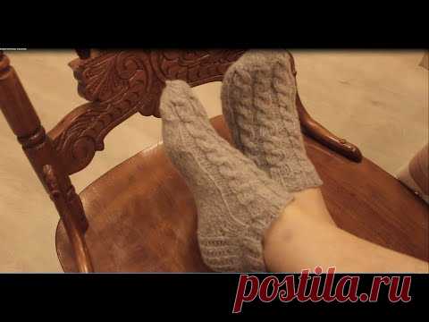 Вязание укороченных носков