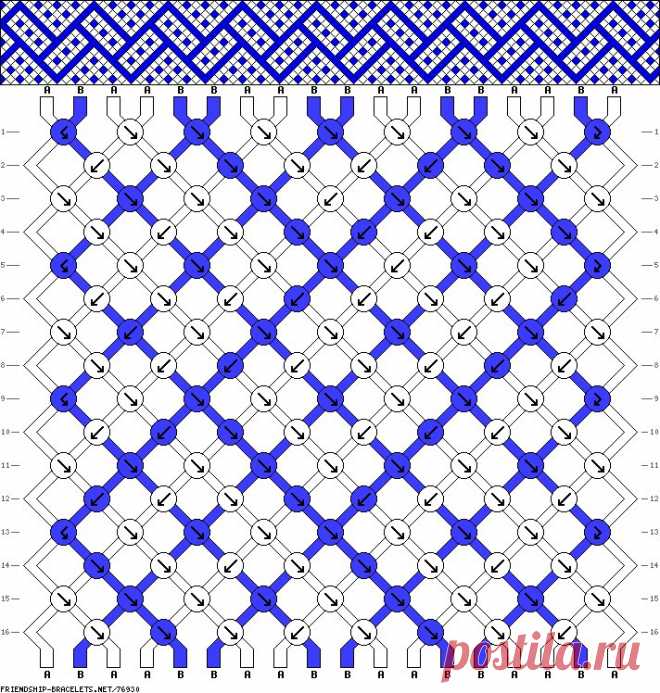 Схемы для фенечек