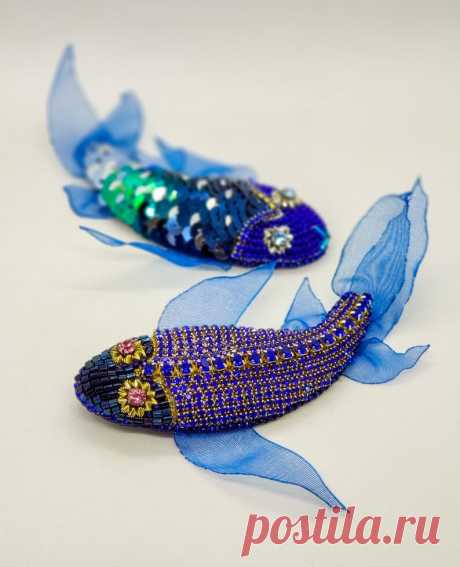 Broche de pescado broche hecho a mano regalo hecho a mano - Etsy Chile