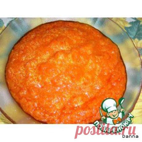 Аджика простейшая - кулинарный рецепт