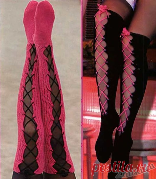 Вязаные гольфы,несколько вариантов