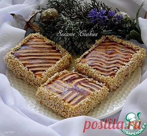 Кунжутное печенье – кулинарный рецепт(***)