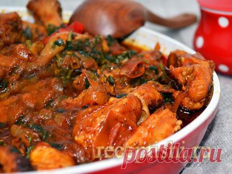 Чахохбили из курицы по-грузински | Кулинарные рецепты с фото на Рецептыши.ру