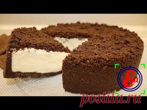 Вкусный и нежный десерт без выпечки. Торт 