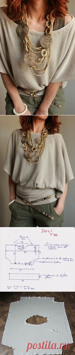 Цельнокроеная кофта — Мир вязания и рукоделия