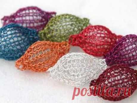 How to crochet with wires