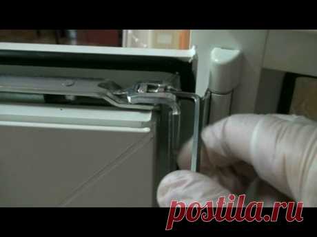 Регулировка верхней петли пластикового окна или балконной двери. Регулировка окон ПВХ своими руками.