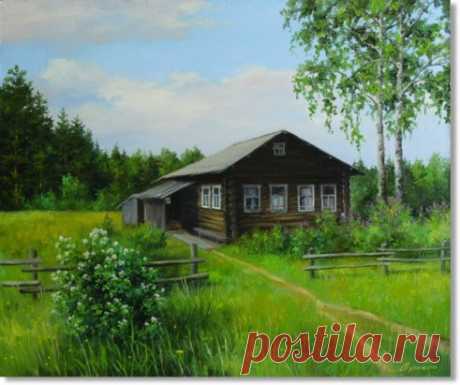 ⓥⓐшⓐ ℋ ~ℓo√ﻉ
Свет живой над родительским домом...
Гладит ветер березки рукой...
Я шагаю тропинкой знакомой,
И вдыхаю родимый покой.
Застилает глаза, словно дымом,
Время вспять повернуло года.
Я вернулась туда, где любила,
Где меня ожидали всегда.