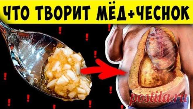 Вот что Чеснок с Медом Натощак сделают с вами, если Есть их Каждый день