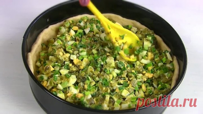 Пирог с Огурцами ОБЪЕДЕНИЕ! Очень вкусно и БЮДЖЕТНО