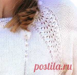 ​Платье спицами Snow