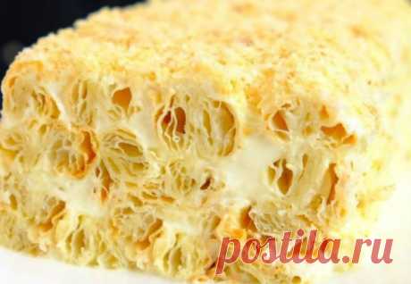 Взяли 3 ингредиента и сделали вкуснейший торт