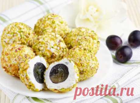 Сырные шарики с изюминкой