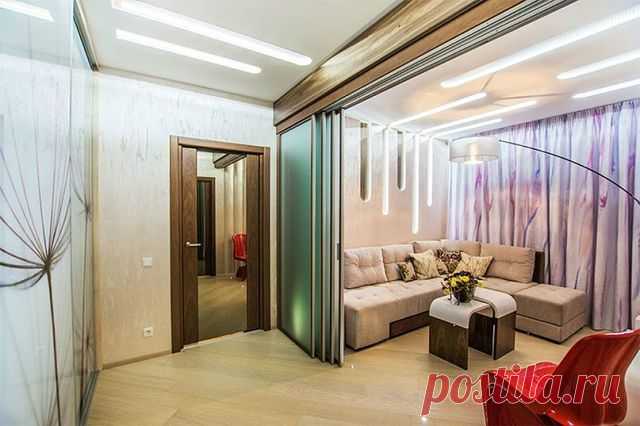 Передвижные перегородки для зонирования пространства