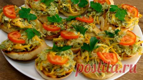 Влюбилась в эти бутерброды: рецепт удивил не одну меня, так вкусно и бюджетно получилось (готовлю хоть на завтрак, хоть на праздничный стол) | Микс Рецептов | Дзен