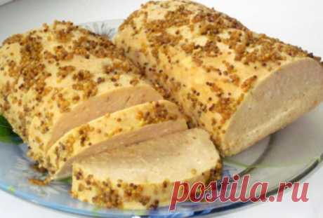 Простой рецепт мясного хлебца из куриной грудки