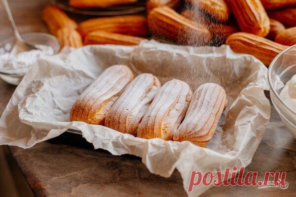 Эклеры: готовим идеальный десерт | POVAR.RU | Яндекс Дзен