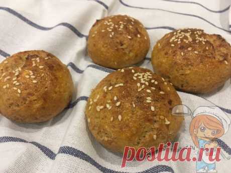 ПП булочки без дрожжей и без кефира: простой рецепт с фото