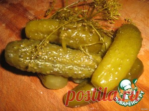Деревенские солeные огурчики - самый удачный и проверенный кулинарный рецепт!
