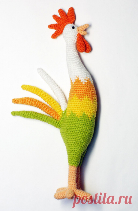 PDF Петушок-певец. FREE amigurumi crochet pattern. Бесплатный мастер-класс, схема и описание для вязания амигуруми крючком. Вяжем игрушки своими руками! Петух, петушок, cock, rooster, hahn, pau, coq, hanen, kohout, polla, gallo, kogut. #амигуруми #amigurumi #amigurumidoll #amigurumipattern #freepattern #freecrochetpatterns #crochetpattern #crochetdoll #crochettutorial #patternsforcrochet #вязание #вязаниекрючком #handmadedoll #рукоделие #ручнаяработа #pattern #tutorial #häkeln #amigurumis