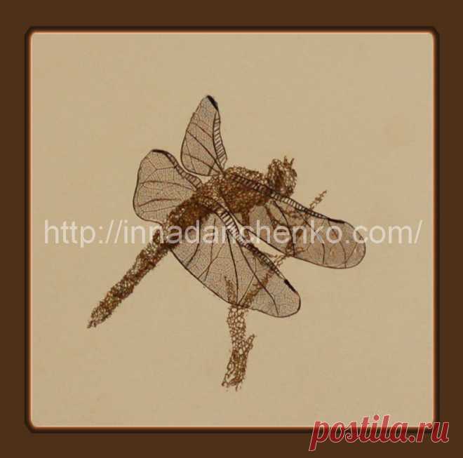 Картины из листьев