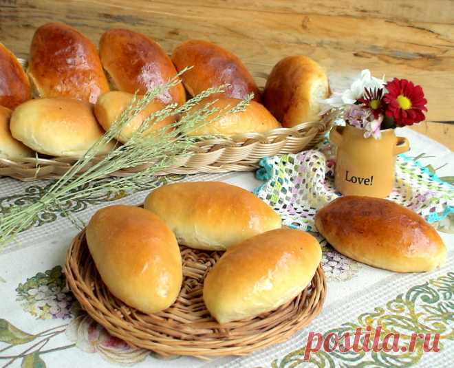 Пирожки печёные сдобные с зелёным луком и яйцом. Гост пошаговый рецепт с фотографиями
