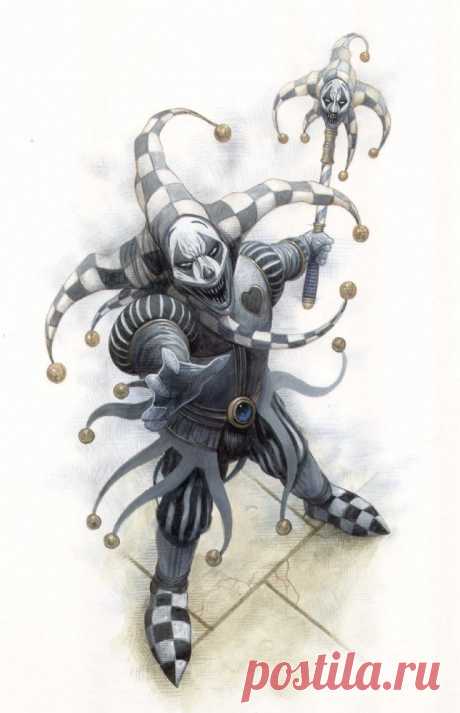 *Пусть я шут, я циркач, так, что же? Я Вам всем надою по роже.*