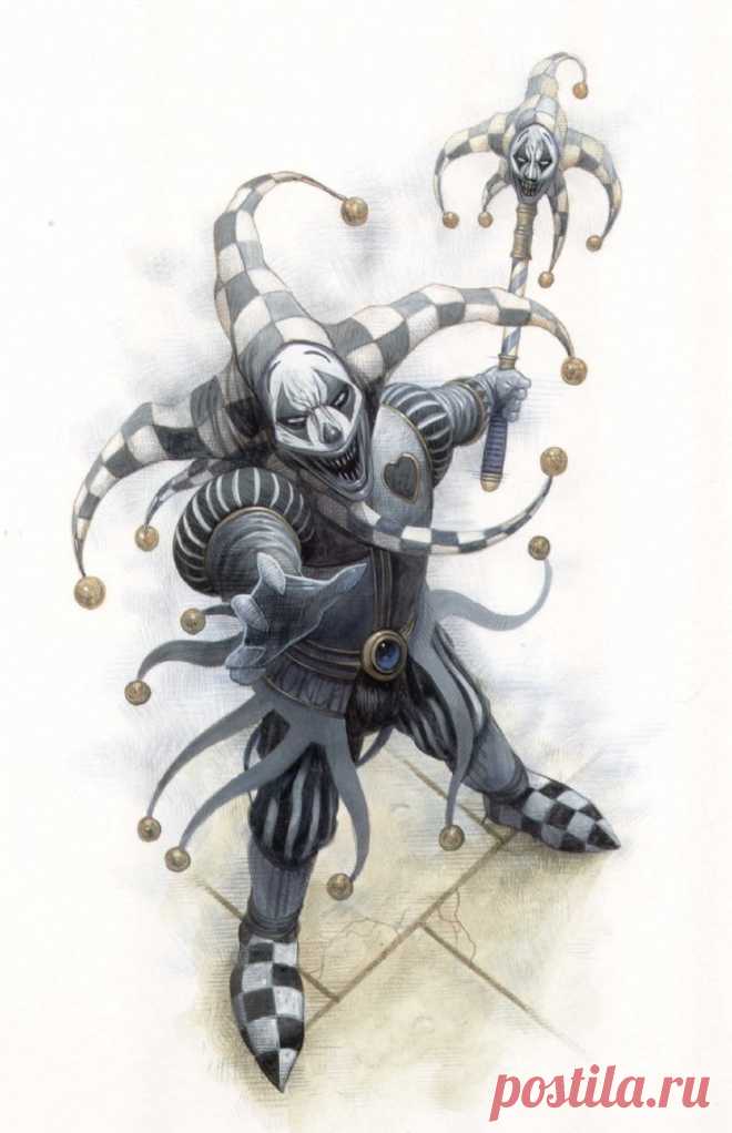 *Пусть я шут, я циркач, так, что же? Я Вам всем надою по роже.*