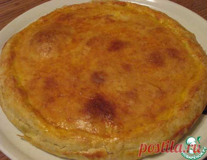 Сырный пирог с луком – кулинарный рецепт