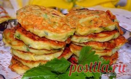 Кабачковые оладьи