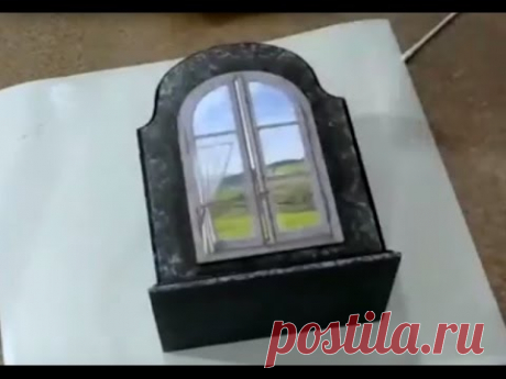 Татьяна Чимбирь Монументальная карандашница - YouTube