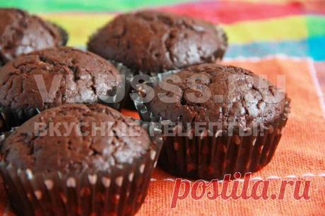 Маффины с шоколадом – пошаговый рецепт с фотографиями