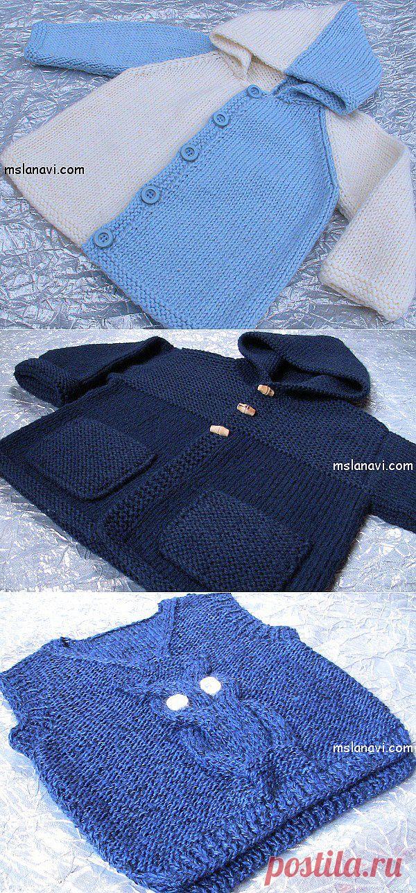 Вязаные модели для мальчика | Вяжем с Ланой