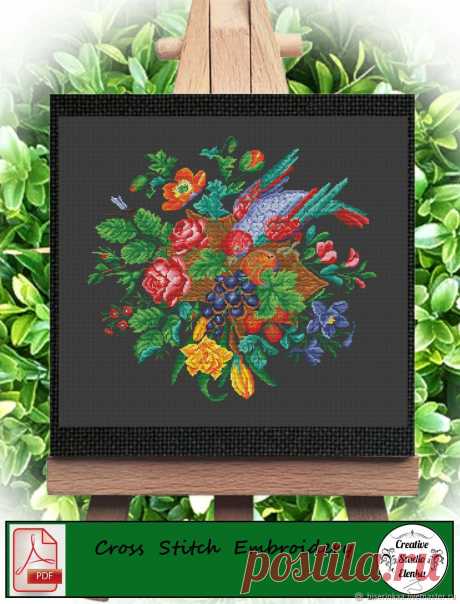 Старинная схема вышивки крестом Птица и виноград – купить онлайн на Ярмарке Мастеров – R0N3KRU | Схемы для вышивки, Таганрог Старинная схема вышивки крестом Птица и виноград в интернет-магазине на Ярмарке Мастеров. Старинная схема вышивки крестом "Птица и виноград" С-228

Если Вы хотите получить данную схему для вышивки крестом, просто напишите мне об этом в комментарии.
****
Схема предоставляется в формате PDF на вашу электронную почту.