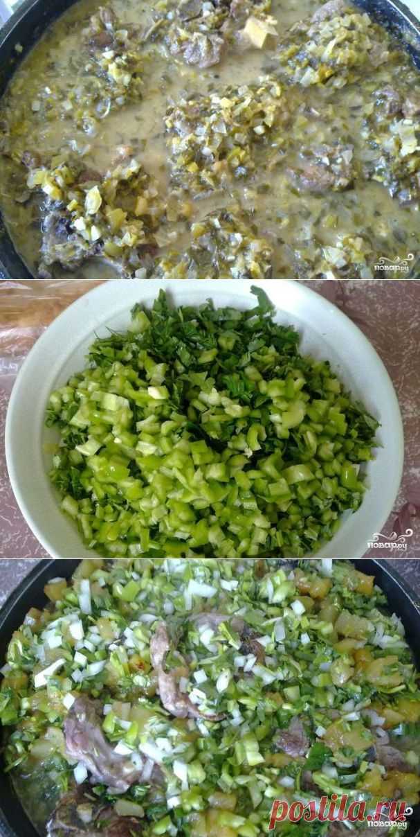 Чакапули грузинские из баранины