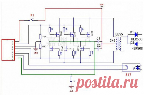 Плата драйвера инвертора SG3525 plus LM358 высокочастотная машина регулировка частоты