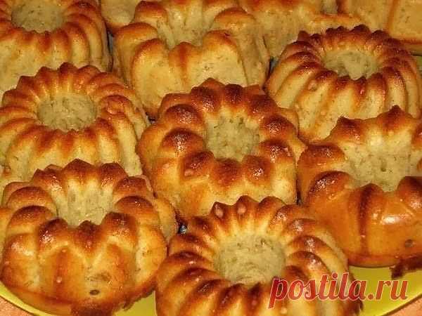 Банановые кексики.