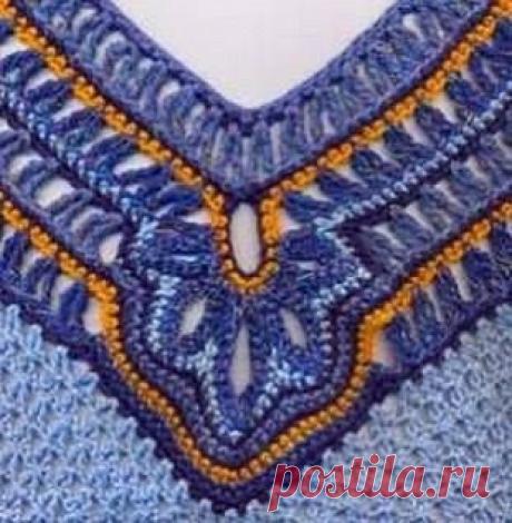 УЗОР ДЛЯ ГОРЛОВИНЫ | Варварушка-Рукодельница