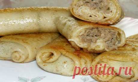 Домашние блинчики с мясом потрясающего вкуса — Копилочка полезных советов