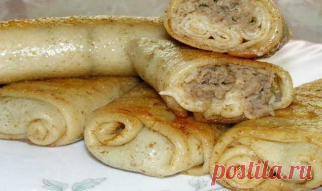 Домашние блинчики с мясом потрясающего вкуса — Копилочка полезных советов