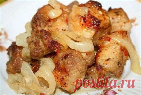 Шашлык в духовке на луковой подушке. Ароматный и вкусный. Готовлю не выходя из дома в любое время года | Вкусно и полезно | Дзен