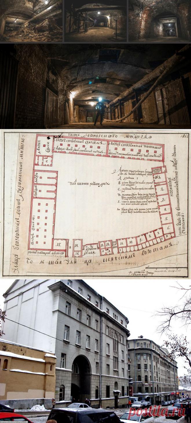Древние кварталы Москвы. Ставшие подземными