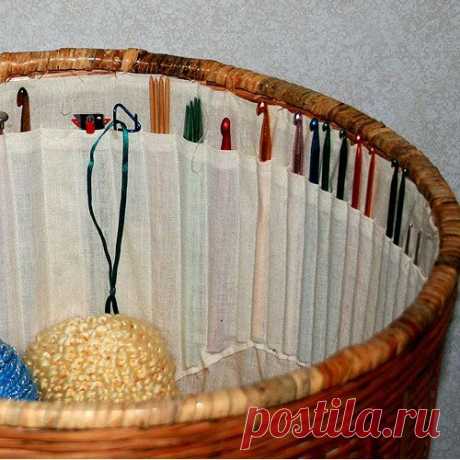 Organizing you needles for craft | Crochê Decoração, Lembranças e Uti…