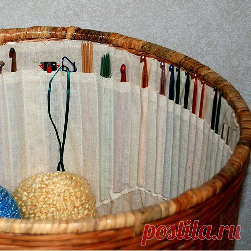 Organizing you needles for craft | Crochê Decoração, Lembranças e Uti…
