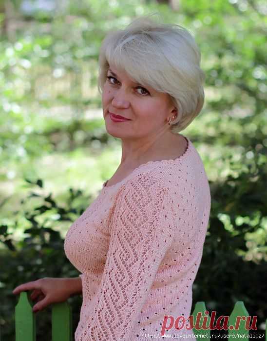 АЖУРНЫЙ ДЖЕМПЕР "КАРАМЕЛЬ" СВЕТЛАНЫ АРТЁМОВОЙ