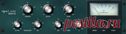 I’m happy to announce release of the very first plug-in, code named SN01, from my Signal Noise line of VST effects (currently Windows only, though). It’s a VCA style dynamic range compr…