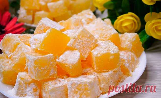 Гора конфет за 15 минут! Очень вкусно из ничего — настоящий «Рахат Лукум» к чаю!