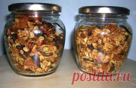 Как правильно приготовить гранолу?